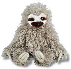 cuddlekins three toed sloth plush soft
