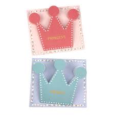 Us 10 05 5 Off 20pcs Pink Blue Prince Princess Crown Party Invitation Card Kids Birthday Party Supplies Baby Shower Thanks Card For Guests In Cards
