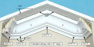 install crown molding cathedral