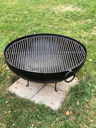 Large 31 Recycled Steel Fire Bowl