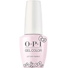 Opi Hello Kitty Gel Nail Polish Collection Gel Color Lets Be Friends