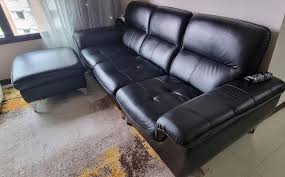 3 seater sofa with leg rest furniture
