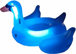 Giant Inflatable Pool Float Golden Swan190cm Water Toys Inflatables For Parties For Sale Online Ebay