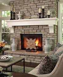 20 stone fireplace mantel ideas stone