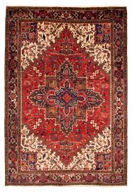persian heriz 6 9 x 9 11 hand knotted