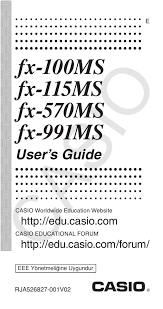 Casio Fx 570ms User Manual Manualzz