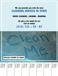 14 Free Cleaning Flyer Templates House Or Business