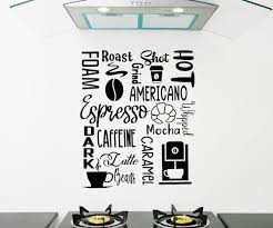 Coffee Wall Art Vinyl Decal