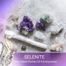 Selenite is also great to cleanse your chakras. Selenite Why I Have Chunks Of It Everywhere The Goddess Lifestyle Plan Spiritual Business Mentor Goddess Lifestyle Design