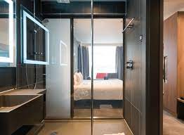 Smart Glass Frosted Showers Bathroom