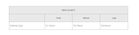 Oakley Helmet Size Chart Size Chart Christy Sports