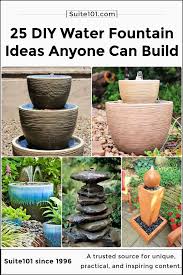 25 Diy Water Fountain Ideas To Beautify