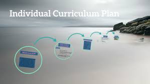individual curriculum plan by elaine