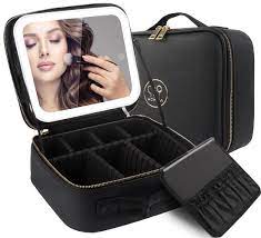 momira makeup bag with mirror and
