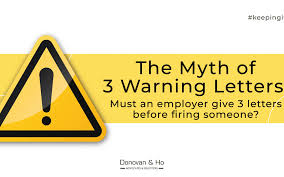 the myth of 3 warning letters donovan