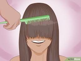 The bang area is the most important part of the hairstyle. How To Cut Face Framing Layers With Pictures Wikihow