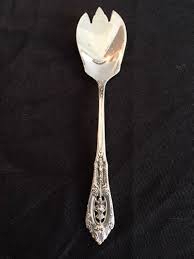 Sterling Silver Ice Cream Fork Wallace