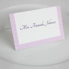 Microsoft Word Wedding Place Card Templates Download Print