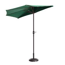 Half Canopy Patio Umbrella Hsn