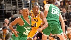 It's the los angeles lakers against the boston celtics and the lakers get ready for basketball fans. The History Of The Celtics Lakers Rivalry