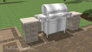 Diy Outdoor Grill Station Plan For 72