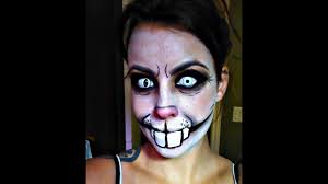 creepy rabbit 2 0 makeup tutorial
