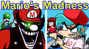 Friday Night Funkin' VS Mario's Madness FULL WEEK + Cutscenes (FNF Mod) ( MARIO 85' / MX / Mario.EXE) - YouTube