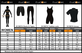 Funkier Clothing Size Chart From High On Bikes