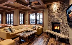 Inspiring Interior Designs Focused On Corner Fireplaces