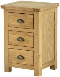 Oak Bedside Cabinets Wooden Painted