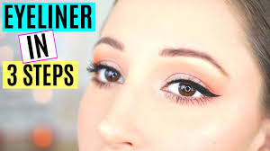 If not, you have hooded eyes, which means all of the following tips apply to you. Eyeliner Tutorial For Beginners On Hooded Eyes Vasilikis Beauty Tips Youtube