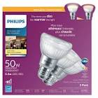 5.5W=50W Soft White Warm Glow PAR20 Dimmable LED Light Bulb (3-pack) Philips