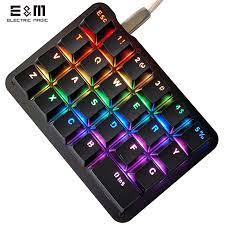23 Keys Macro DIY Programmable RGB Backlight Mechanical Keyboard Electric  Contest Games PC Laptop MAC WIN7 8 10 Outemu Switch|Integrated Circuits