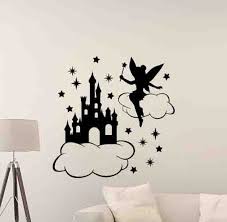 Tinkerbell Wall Decal Disney Castle In