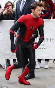 And it's not just because he nails peter parker's nerdy, energetic kid persona. Tom Holland Surprises Fans As He Leaves Hotel Dressed As Spider Man Ahead Of New Movie Debut Daily Mail Online