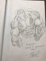 Follow me on social media. Bane Pencil Sketch In Elwin Monsey S Bane Art Comic Art Gallery Room