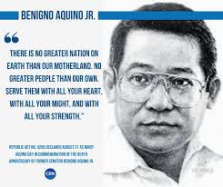 Benigno simeon ninoy aquino jr., qsc1234 was a filipino politician who served as a senator of the philippines and governor of the province of tarlac. Cdn Digital On Twitter Take Note Tomorrow August 21 2020 Is A Special Non Working Holiday Nationwide Pursuant To Republic Act No 9256 Which Declares The Date As Ninoy Aquino Day In Commemoration