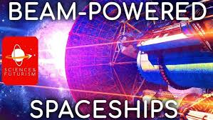 beam powered spaceships