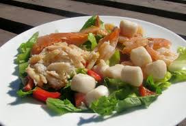 neptune s seafood chef salad recipe