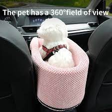 Dog Carriers Safe Car Armrest Box