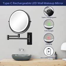 10x magnifying mirror wall mount