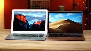 comparing the 2018 macbook air with the