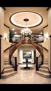 Grand Double Staircase Transitional