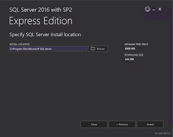 how to install ms sql server 2016