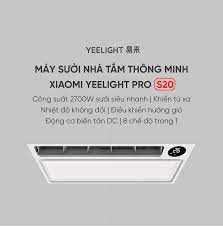 MỚI - MÀN LCD] Máy Sưởi / Đèn Sưởi Nhà Tắm Thông Minh Yeelight Pro 8 in 1 -  YLYB005 (YLYB02YL mã cũ) - Hàng Chính Hãng - Đèn sưởi