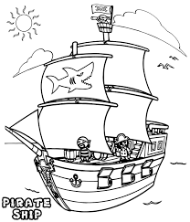 Plus, it's an easy way to celebrate each season or special holidays. Funny Pirate Ship Coloring Page Free Printable Coloring Pages For Kids
