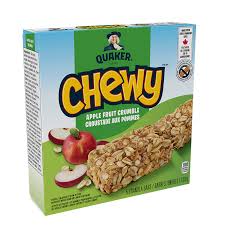 quaker chewy apple fruit crumble