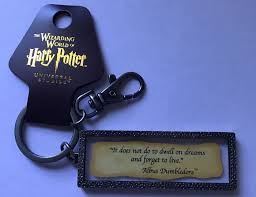 Dumbledore believed in the good in everyone, and taught us that love is the greatest magic of all. Universal Studios Harry Potter Albus Dumbledore Quote Keychain It Does I Love Characters