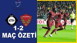 Altay vs Hatayspor 1-2 | Spor Toto Süper Lig - 2021/2022 - YouTube