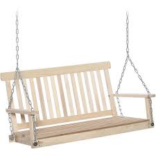 Outsunny 2 Seater Porch Wooden Swing